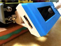 Prusa 2004LCD cover support by Bookledge