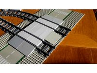 Lego Train Track Crossing single double by Rvd11t
