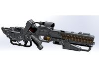 Rocket Raccoon's Railgun by TheJadeRabbit