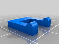 Commodore C64 Breadbin Broken Rear Case Clip Replacement by n3doom