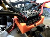 Team Orion Vortex R10 / R8 ESC mount for Traxxas Slash by rvadrichem