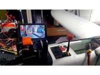 Immersion RC Tramp HV VTX + Antenna Mount for Wing (Mini Talon) by SnappyFPV