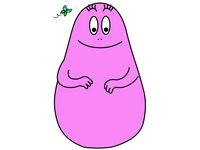 barbapapa figurine by diester