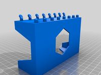 Peg Board Holder, Bin holder, Boxes by xXBazzXx