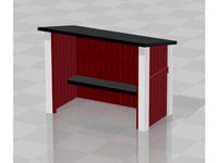 Bus Stop H0 scale by Enely