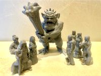 Troll Warrior: the Biggun (Heroic Scale) by Jeremy8077