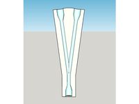 Dual Extrusion Y Splitter For 4mm Bowden Coupling and 1.75mm Filament  by 3DCH