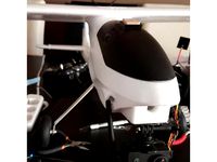 Action Cam mounting bracket Volantex Ranger by BlackFoxFPV