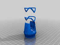 Thor's Hammer (Mjolnir) Dual Extrusion Version by DillonC