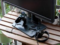 Oculus Rift Touch Controller Stand for BenQ XL2411T Monitor by Turbo_SunShine