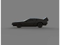 Delorean Car by zacleung