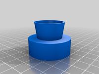 Anycubic I3 MEGA legs simple soporte elevador by galagor