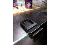 4mm bed glass stand  by Hitchabout