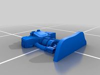 Fallout New Vegas Securitron cut in half for printing by Rigel2112