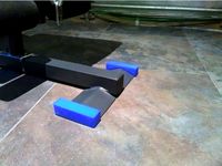 Weight Bench Bumper by ljbrumfield