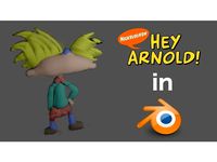 Arnold from Hey Arnold! by PG-3D