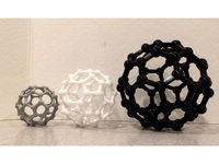 Buckyball, two pieces, pinned by shocksofmighty