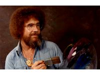 bob ross lithophane by philip3dprinter