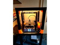 Two door enclosure for Anycubic i3 mega with Ikea Lack tables by Silverlane