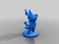 LowPoly Konqi by fedsp