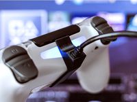 Sony PlayStation DualShock 4 USB Cable Guard - V2 by creamywhite