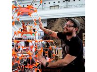 Hexagonal Modular Shelf / Structure for Prusa Research Maker Faire Prague booth by cisardom