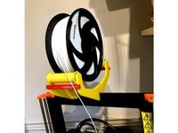 Prusa Filament Spooler by byronjhansen