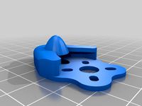 Arm Bumper with Foot - Epic 262 or 229 frame 2-10-2019 Updated version with longer foot to raise it up a bit.  by rdennisak