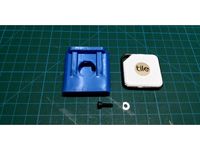 DJI Phantom 3 tile Style Bluetooth Tracker Holder by mafe72