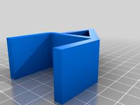 Headphone holder for 34mm IKEA Tables by Wamso