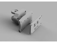 Taz 6 style Externally Accessable Y axis belt tensioner (Metric version) by russell_i_brown