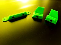 Modified Door Knob (Original Prusa i3 MK3 ENCLOSURE) for 6mm x 3mm round magnets by Cacodaemon