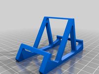 Tiny Mobile Phone Stand Frame by williamtroup