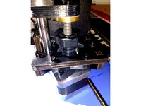 Z Axis Motor Spacer for lowering motor by Jawas