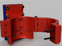 MPCNC 525 - DWP611 WD Semi-Quick release adapter by WorkerDrone