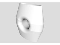 Vase With Cut Out by Leaf3D
