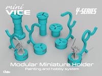 miniVICE Y-Series - Modular miniature holder, painting and hobby system by chito