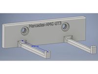 Mercedes-AMG GT3 Wallmount	 by IvanPetrone