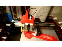 Cetus 3D extruder PCB cover with strain relief by Lollum