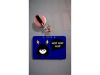 angry girl badge holder by lio_