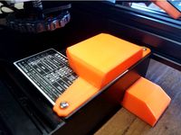 Another Ender 3 controller box fan cover by venegade