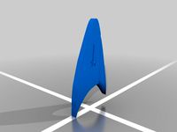 My Second Design - Star Trek Badge by BBloggsbott