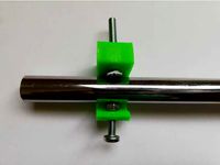 Simple and sturdy curtain holder by musn3y
