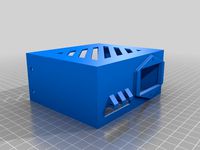 24V PSU Cover for Ender-3 Enclosure by FourDogs