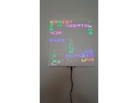 another text clock by anunique