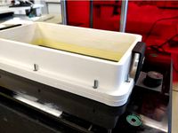 VAT Liquid Cristal LC10 3D resin printer by Minolta