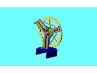 three cylinder (three sisters) oscillating engine by shire