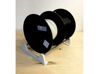 Mountable filament stand with bearings by Br00mstick