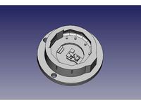 Star Trek Enterprise Bridge for the first TV Pilot  1/350 Scale by johnhmcdougall