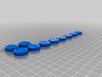 Numbered Coins by numberformat